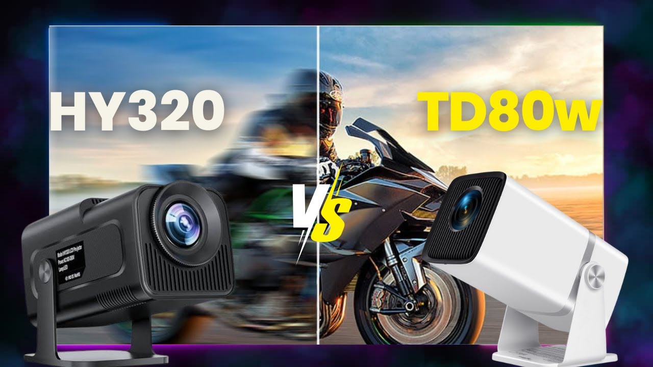 COMPARATIVO | MAGCUBIC HY320 vs THUNDEAL TD80w: Qual PROJETOR é a MELHOR OPÇÃO?