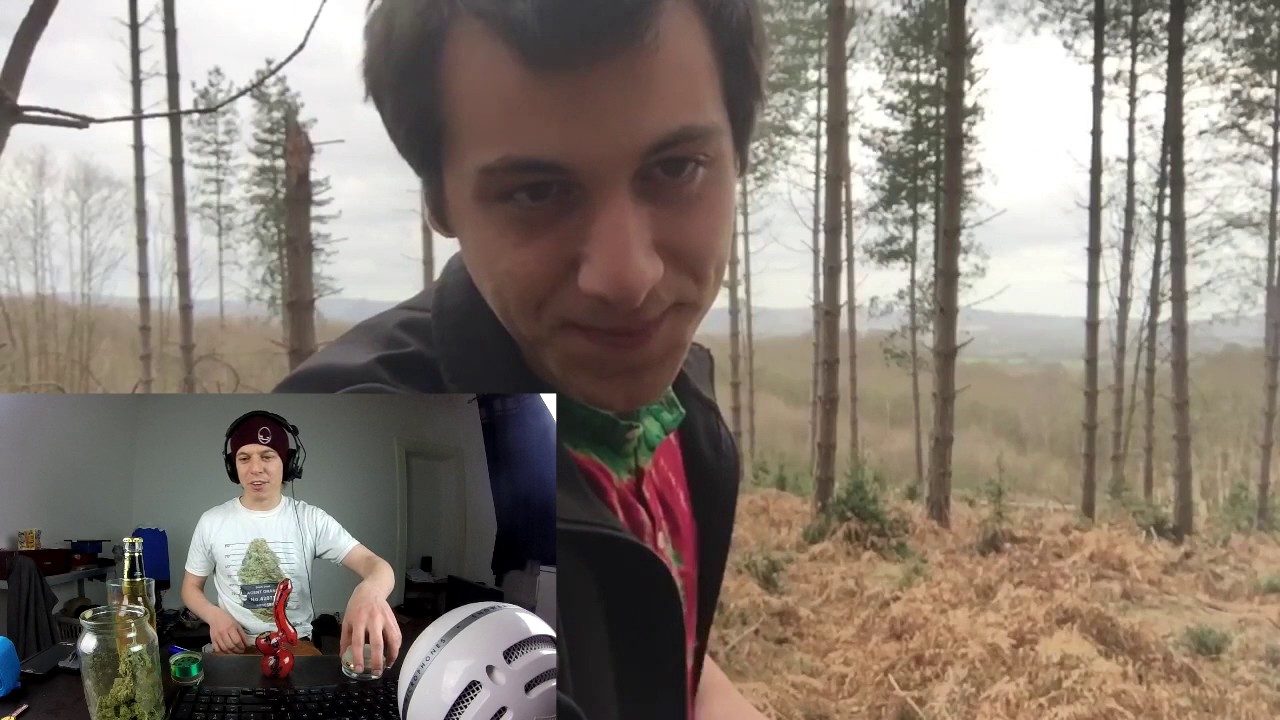 Bong Marine Ghost Hit Challenge!!    Shoutouts to 2 UK WeedTubers!!