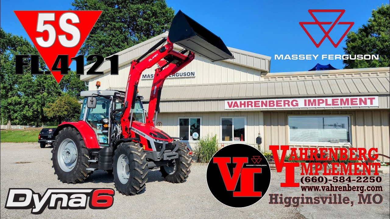 ULTIMATE LOADER TRACTOR: Massey Ferguson 5S.145 Deluxe with FL4121 Self Leveling Loader