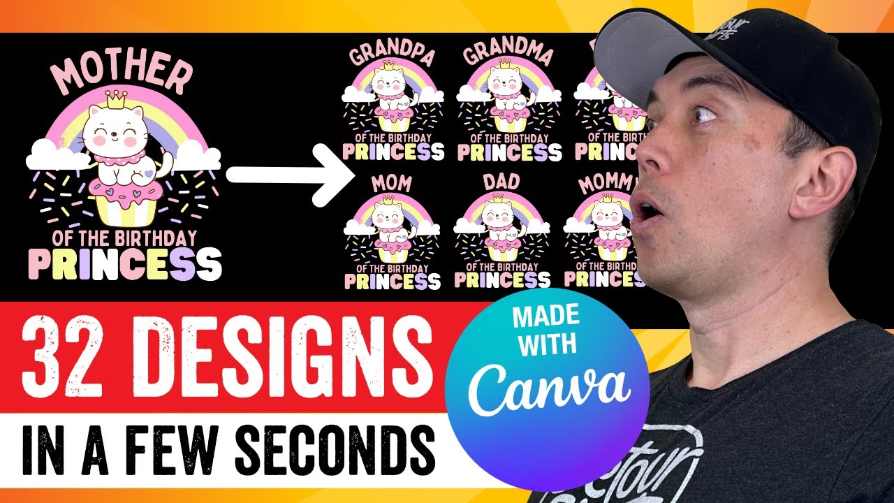 Amazing Canva App that Bulk Creates Designs for FREE!! Full Tutorial