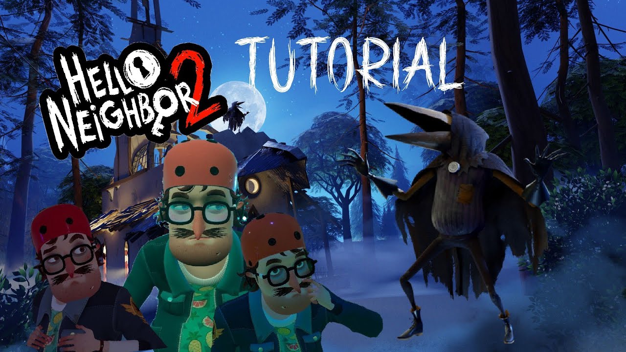 tutorial de cómo pasar el bosque en Hello Neighbor 2