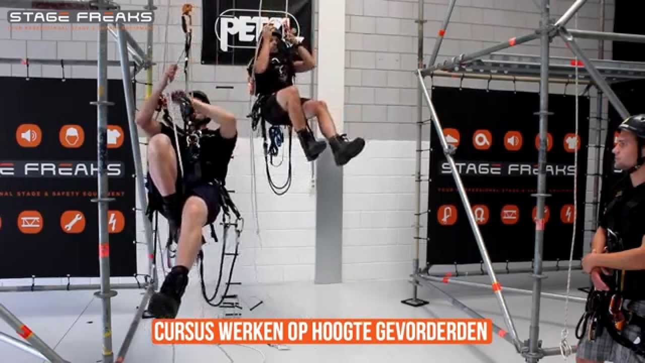 Cursus 'Veilig Werken op Hoogte gevorderden' || Stagefreaks