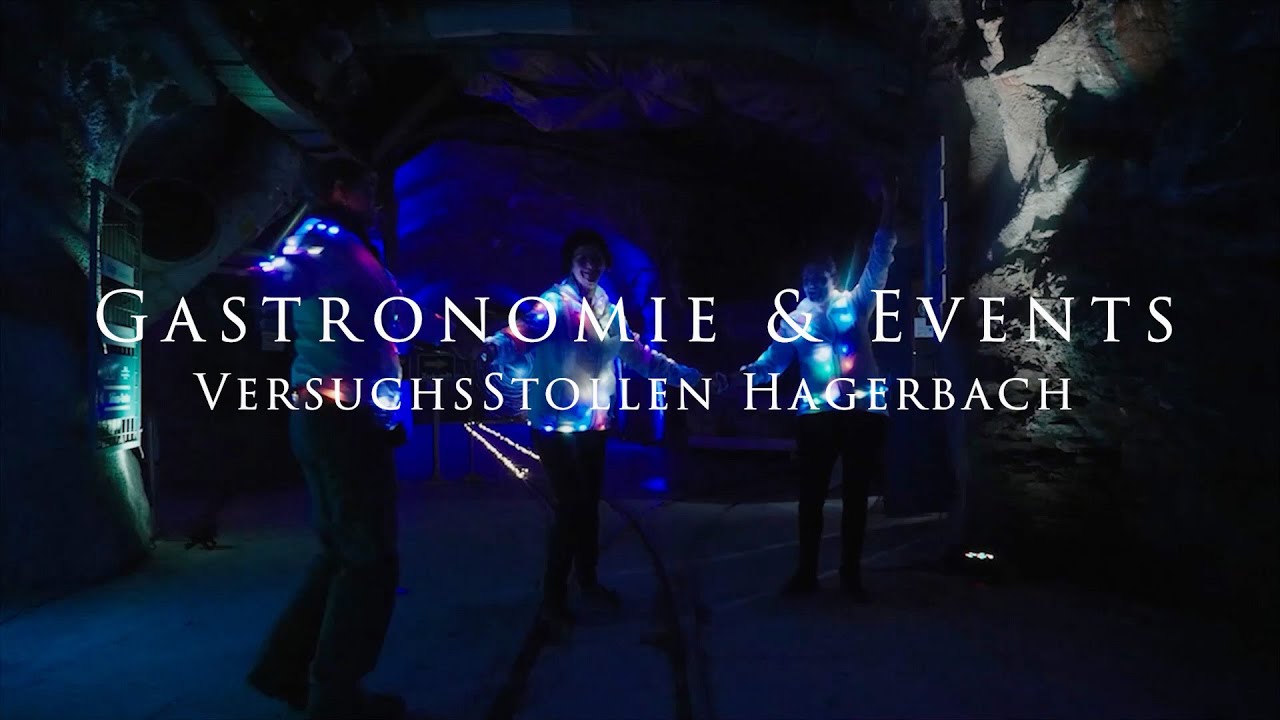 Firmenfeiern im VersuchsStollen Hagerbach - 49 Sekunden Highlights