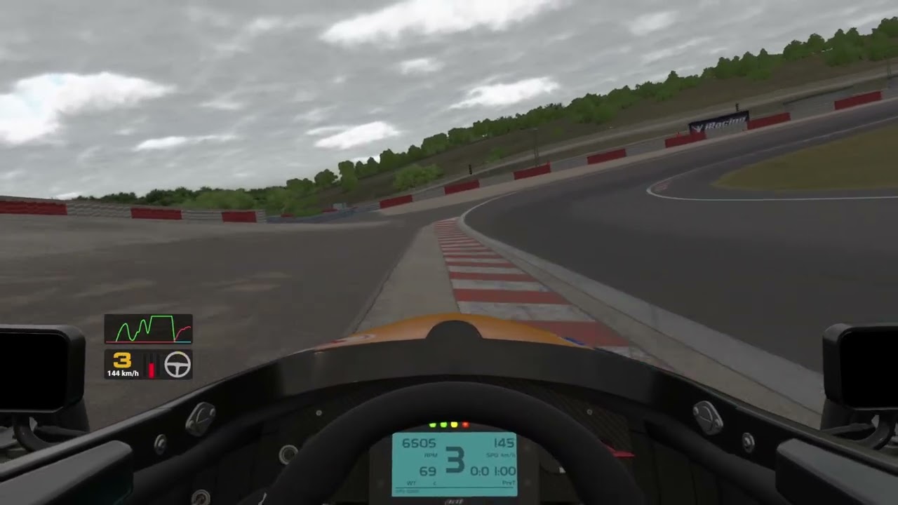 iRacing Onboard Lap: Ray FF1600 at Ledenon 25S4 Sim-Motion Rookie Series