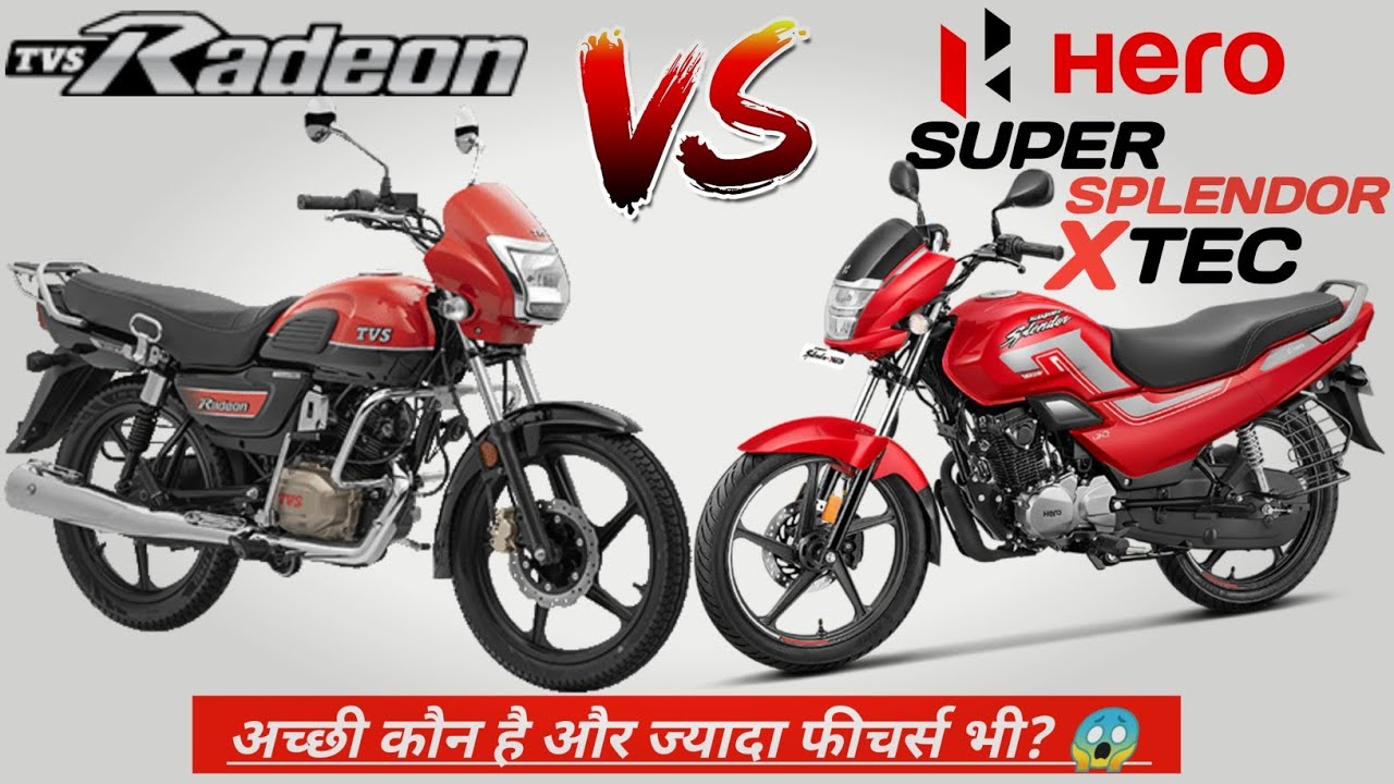 2023 Tvs Radeon VS Hero Super Splendor Xtec🔥| Bluetooth Connect | Mileage | Top Speed |On Road Price