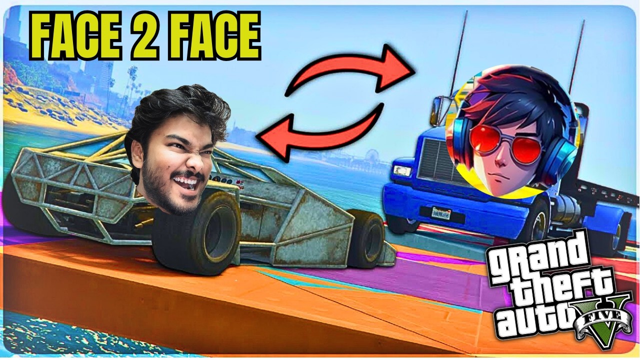 EPIC BATTLE: Me vs @TarunamPlayz in GTA V Face to Face!