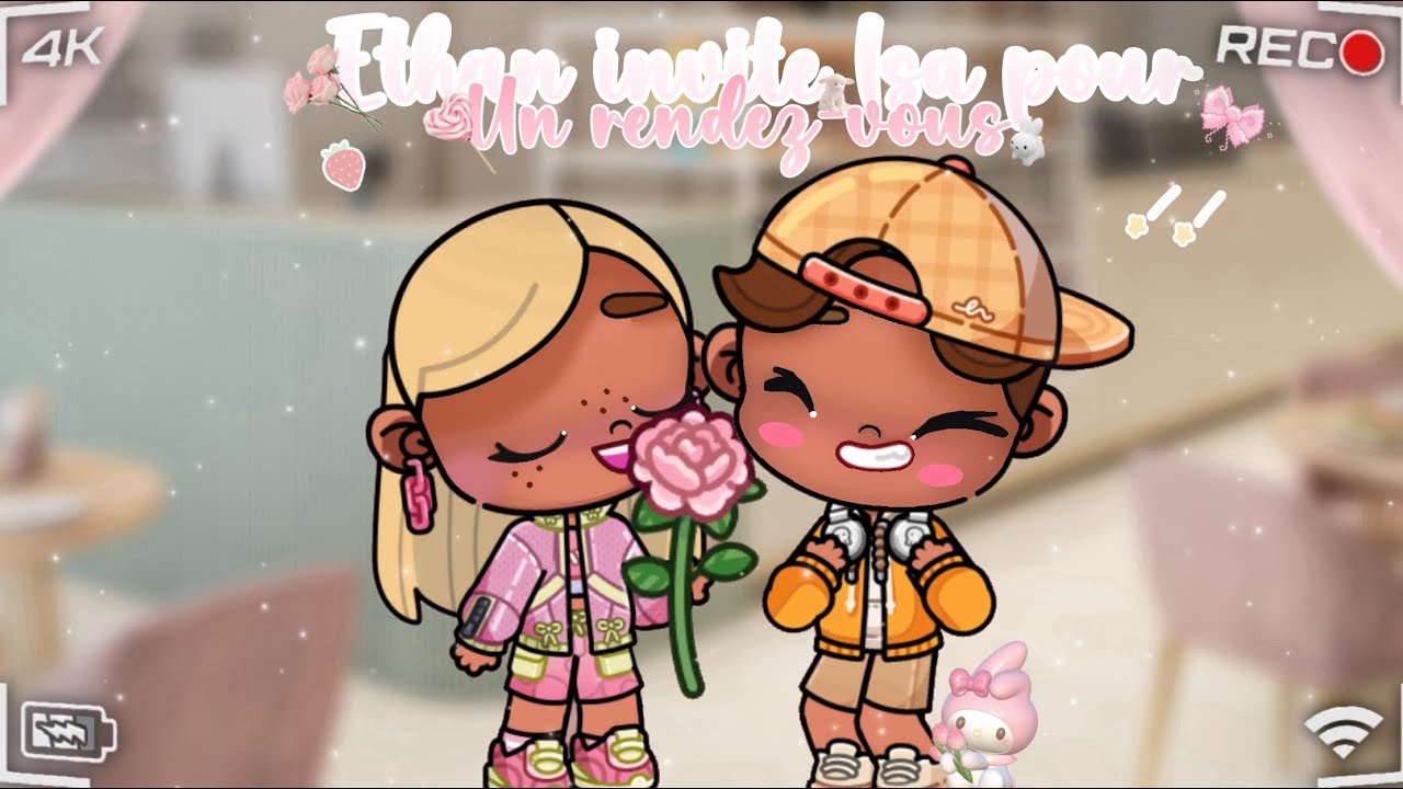 Éthan invite Isa pour un *rendez-vous*👀💗🎀| *with voice*🔊|| Avatar world 🌍