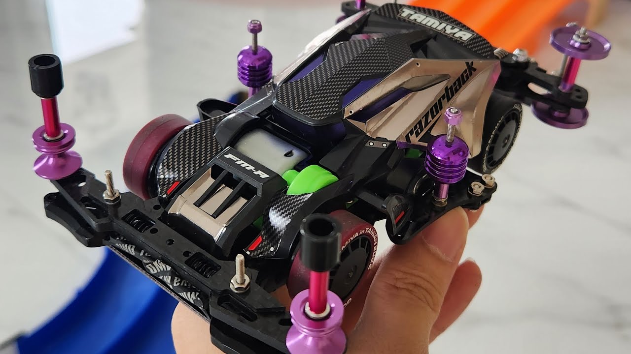 FMA Chassis FL system damper class tamiya build