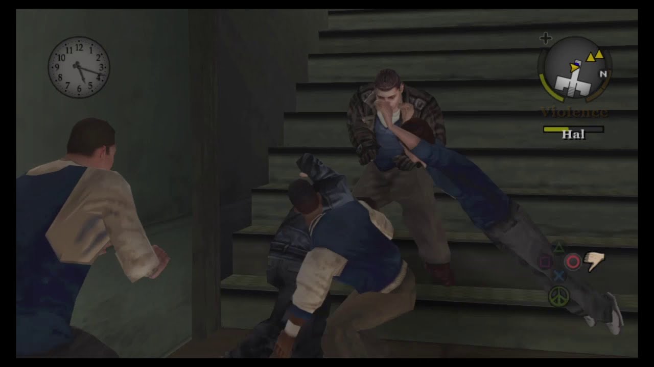 Bully (PS4) - Jimmy & The Greasers Attack The Gym & Football Field