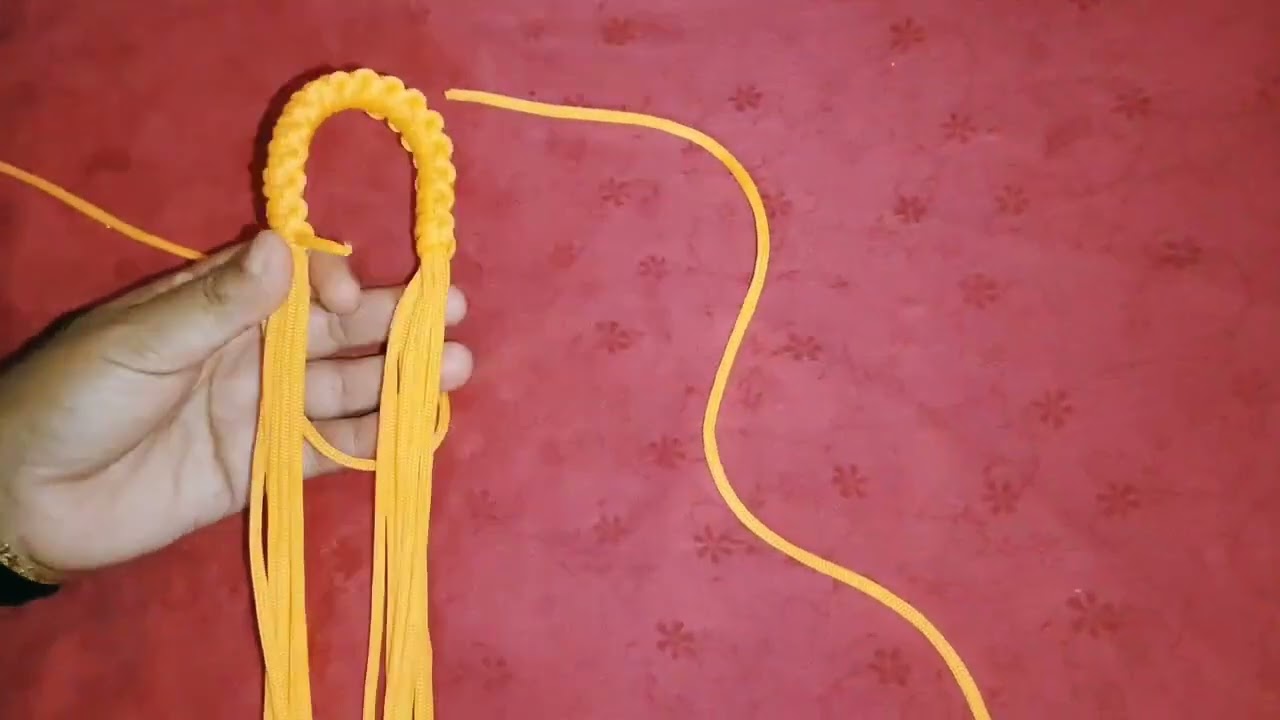 Macrame hanging design