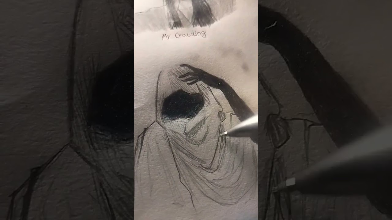 Mr hood.... Homicipher pt 1🖤.....🤍...  .. #drawing #Homicipher #art