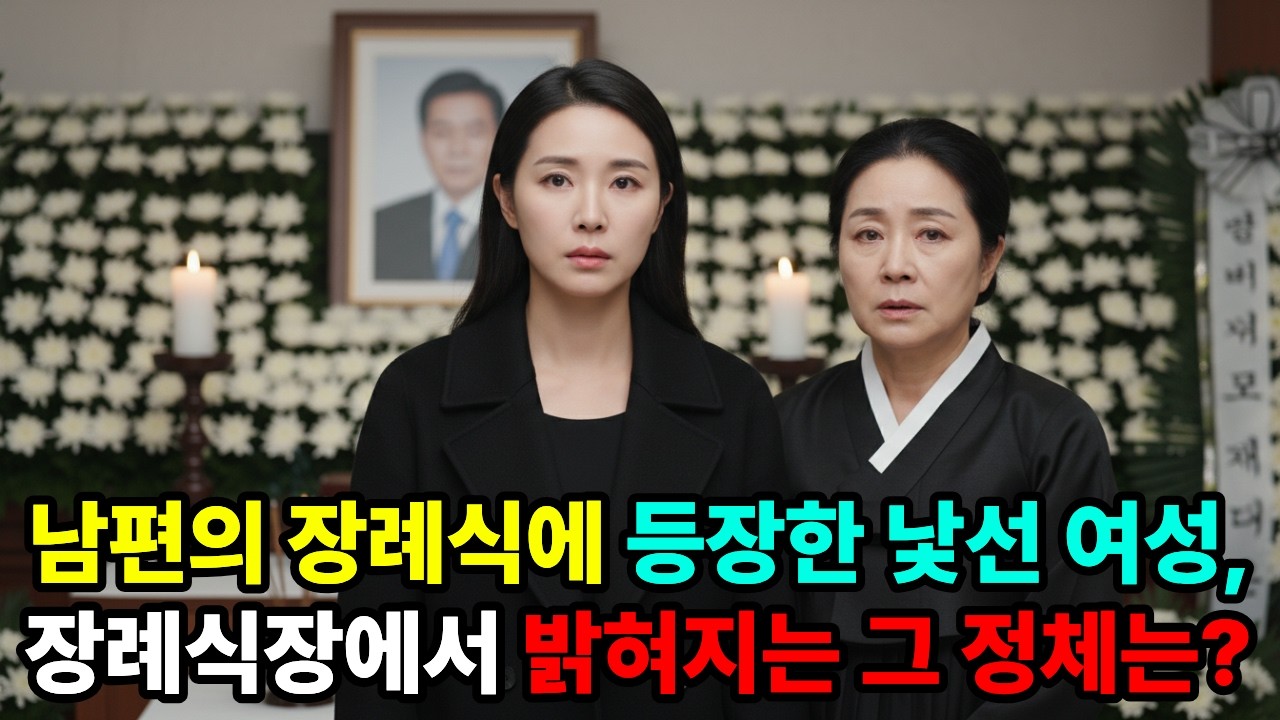 남편의 장례식에 등장한 낯선 여성, 장례식장에서 밝혀지는 그 정체는?ㅣ감동사연ㅣ시니어이야기ㅣ