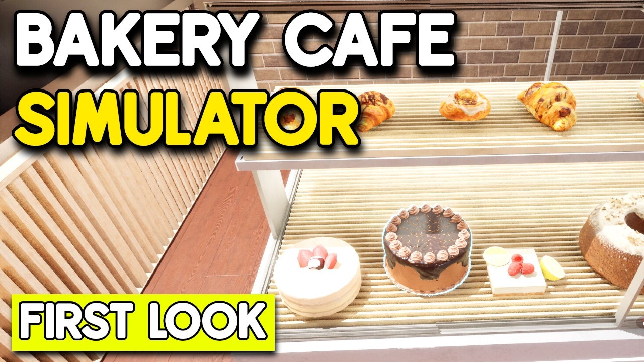 Like Fast Food Sim BUT It's A Bakery Cafe!
