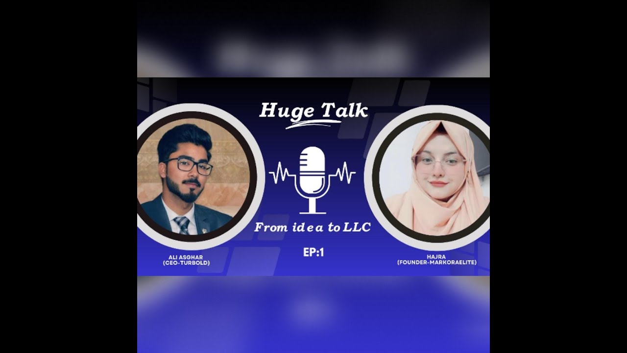 From Idea To LLC Huge Talk #podcast #business #HUGEETALK #hugeprofit #amazon #usa