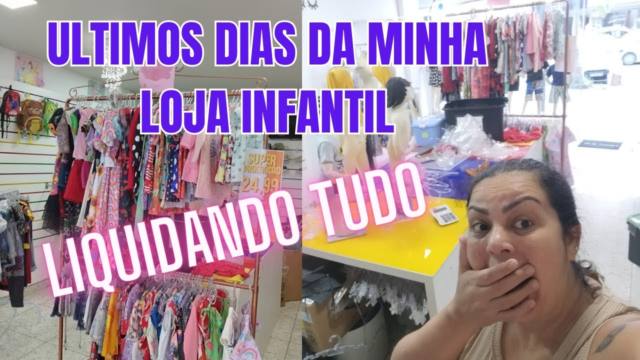 últimos dias da minha loja infantil 😕.. desmontagem+ vendendo tudo