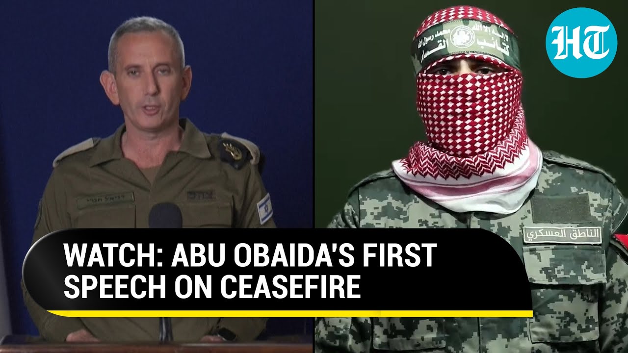 Hamas' Abu Obaida Says Israel Refused Ceasefire Earlier, Lost Soldiers 'In Large Numbers' | Gaza War