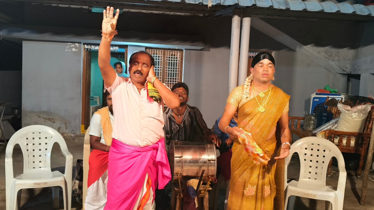 హుస్నాబాద్ దగ్గర రాగడే పల్లె గ్రామంలో మా ఒగ్గుకథ 9676194431