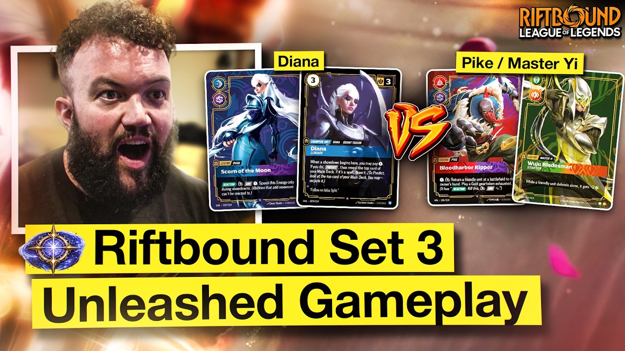 Testing Diana in Set 3 Unleashed | Riftbound TCG Gameplay