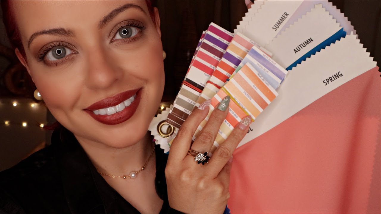 ASMR| 80s COLOR ANALYSIS In Depth Consultation RP - All Four Seasons (PERSONAL ATTENTION)