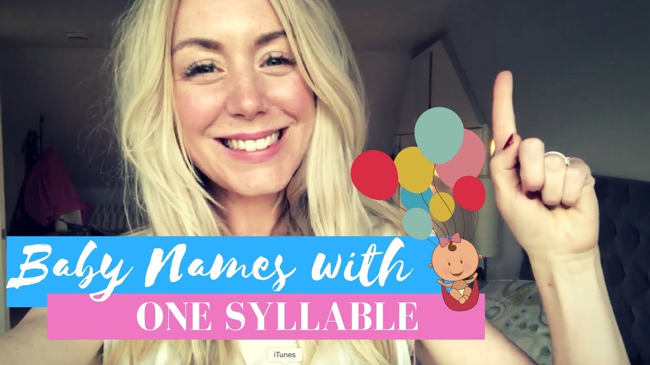 14 ONE SYLLABLE BABY NAMES for Boys and Girls | SJ STRUM