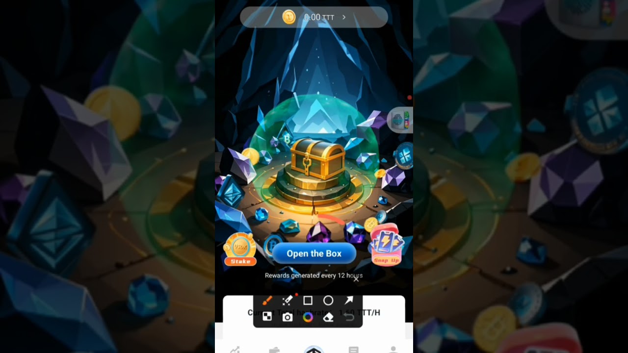 🚀 Token box App جديد 🔥 New Hashrate Card + Stake TTT + Wallet Binding + Token Box 🤑