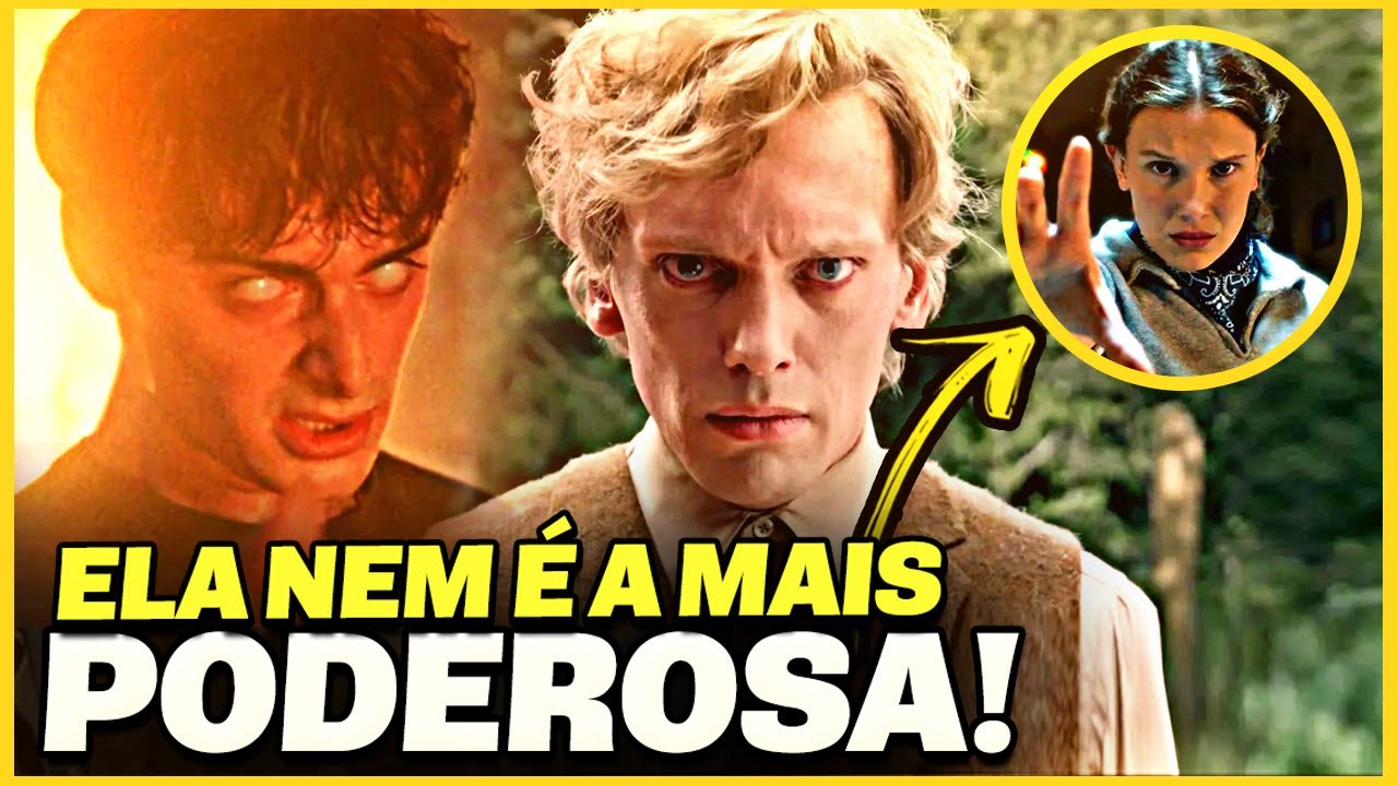 TOP 10 PERSONAGENS MAIS PODEROSOS DE STRANGER THINGS    E QUASE NINGUÉM ACERTA O #1