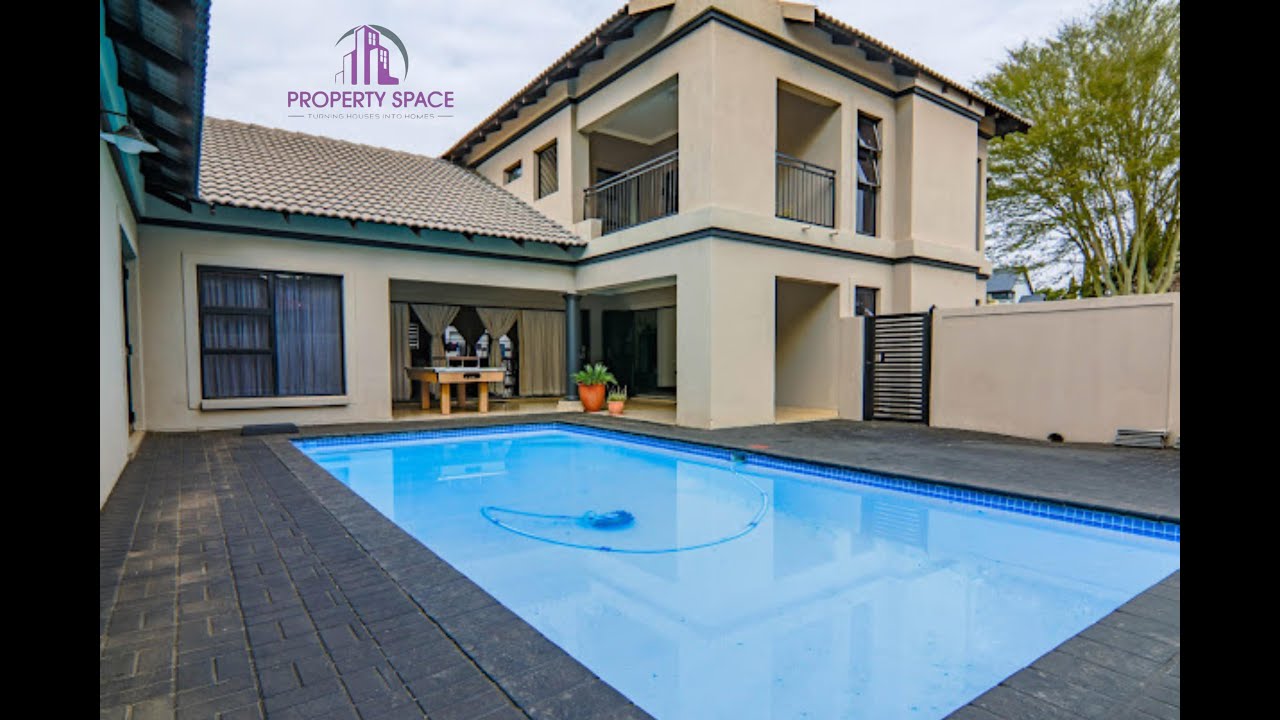 Luxurious 5-Bedroom Family Home with Pool & Braai Area in Six Fountains Estate, Pretoria East.