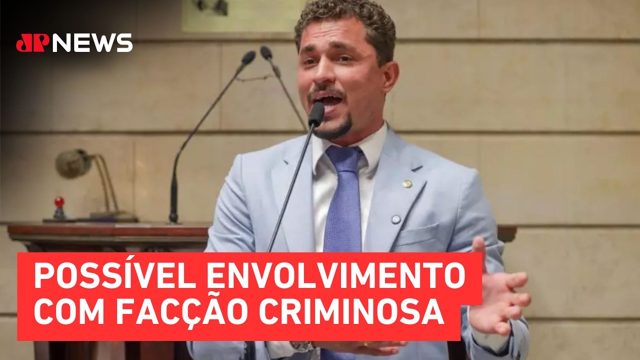 Vereador do RJ é preso em operação contra o Comando Vermelho