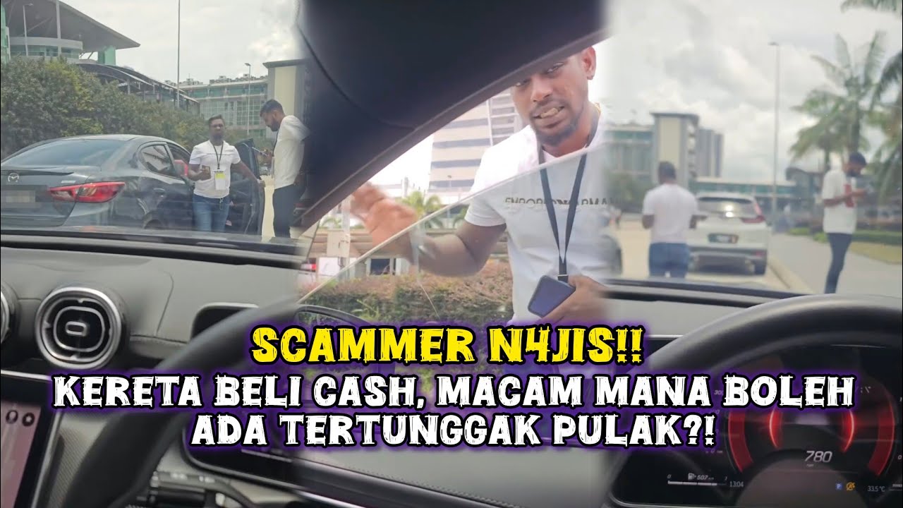 HELAH 'SC4MM3R' MAKIN LICIK, MENYAMAR WAKIL BANK DAKWA BAYARAN KERETA TERTUNGGAK