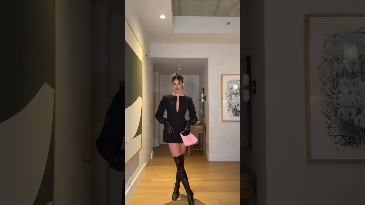 Long leather gloves? #shorts #leathergloves