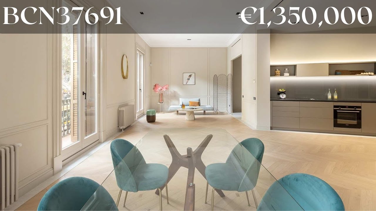 Excellent new apartment for sale in Eixample Right, Barcelona