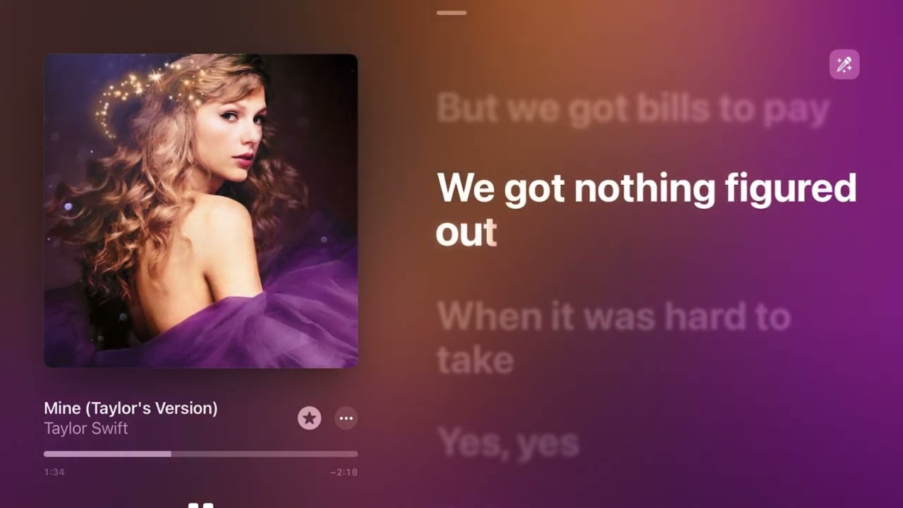 Mine (Taylor’s Version) [Karaoke Version] - Taylor Swift