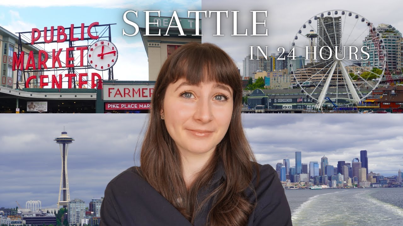 Seattle in 1 Day🕰️ Pike Place, Space Needle & Bainbridge Island (24-Hour Itinerary)