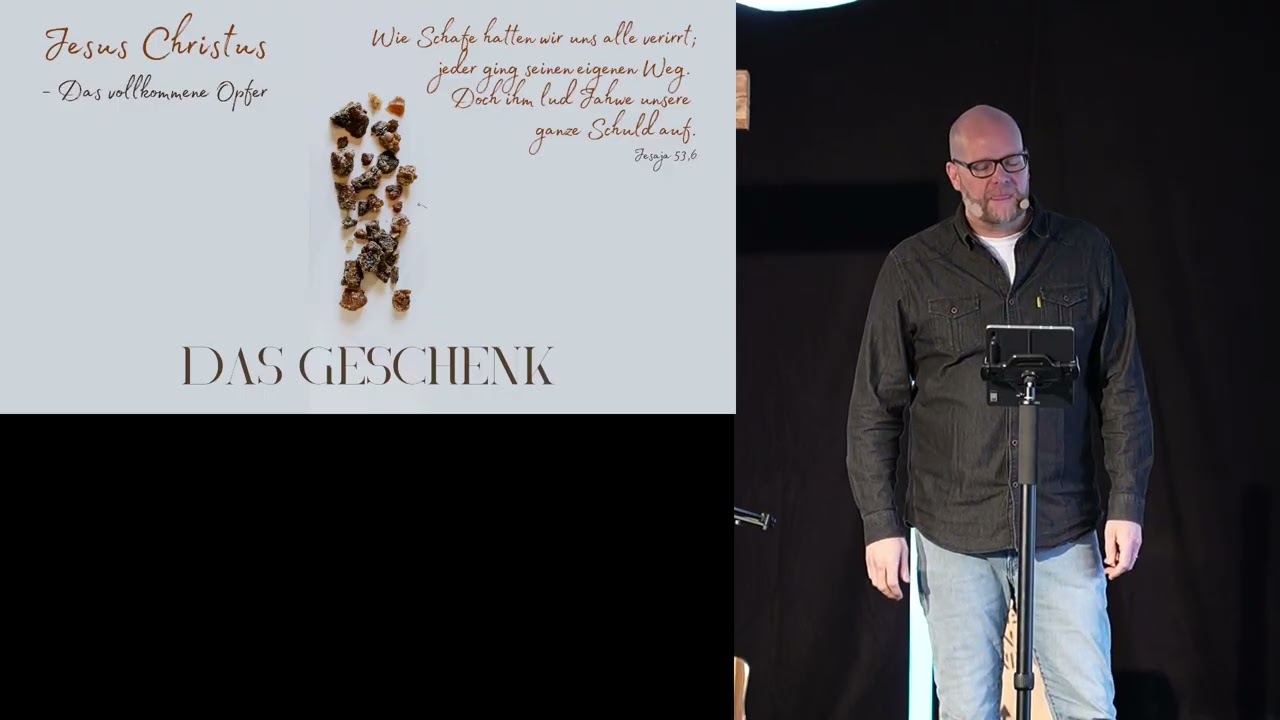 Gottesdienst - Das Geschenk - Myrrhe - Predigt mit Tobias Reeber