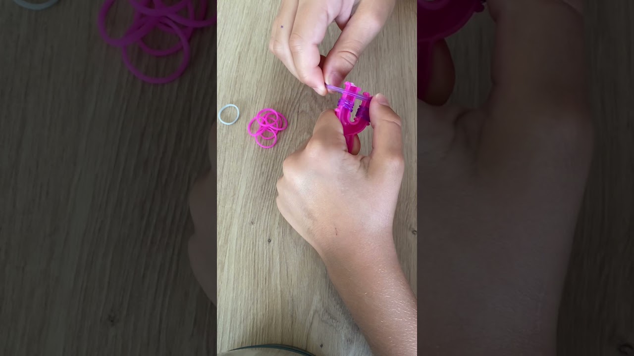 Tuto Petit papillon élastique loom