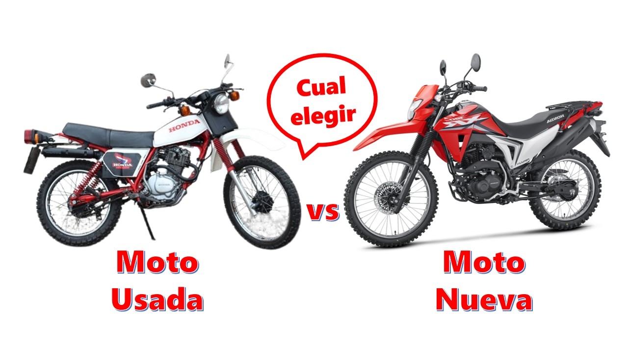 MOTOS DE SEGUNDA O MOTOS NUEVAS | ¿Cuál es la mejor opción?