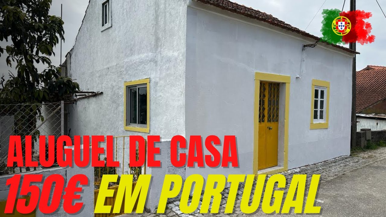 ELE PAGA €150 😳 DE ALUGUEL EM UMA CASA EM POMBAL - PORTUGAL