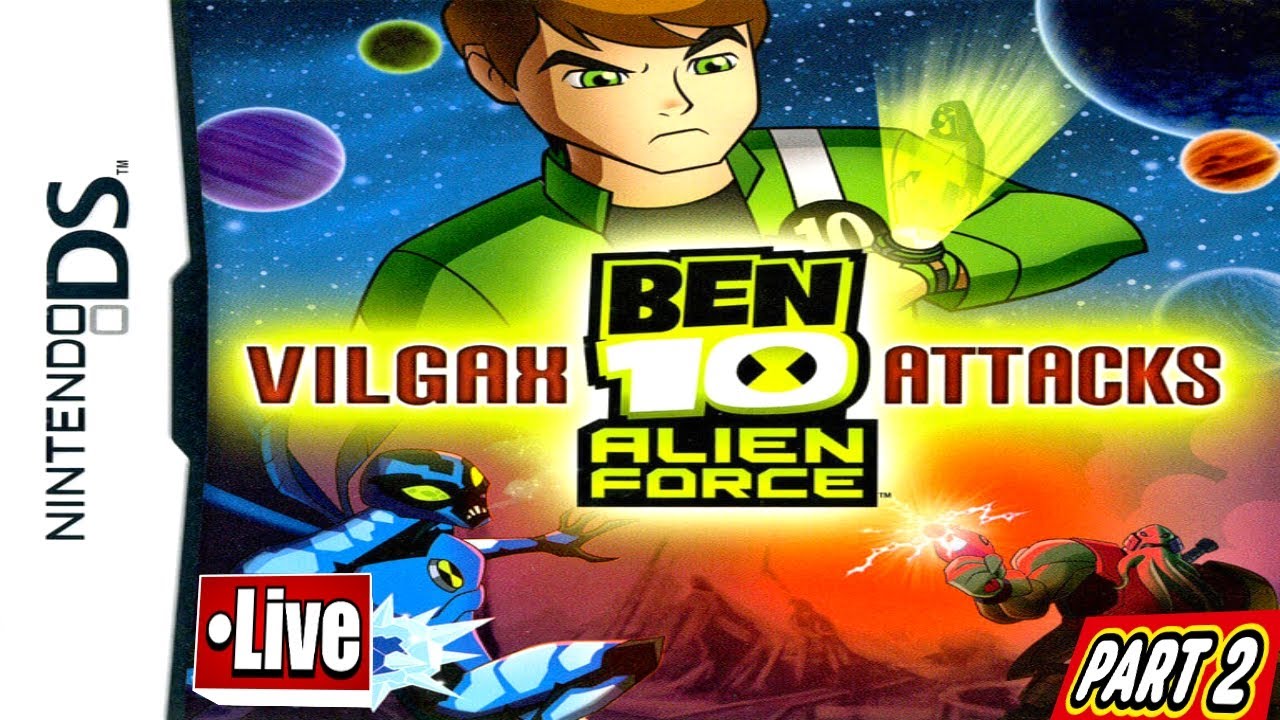 🟢 Ben 10: Vilgax Attacks Walkthrough - Part 2 : The Livestream Journey Continues!
 | (Nintendo DS)