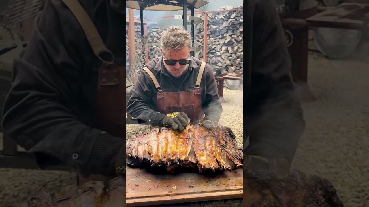 Whole Rack of Ribs | Al Frugoni - Open Fire Cooking