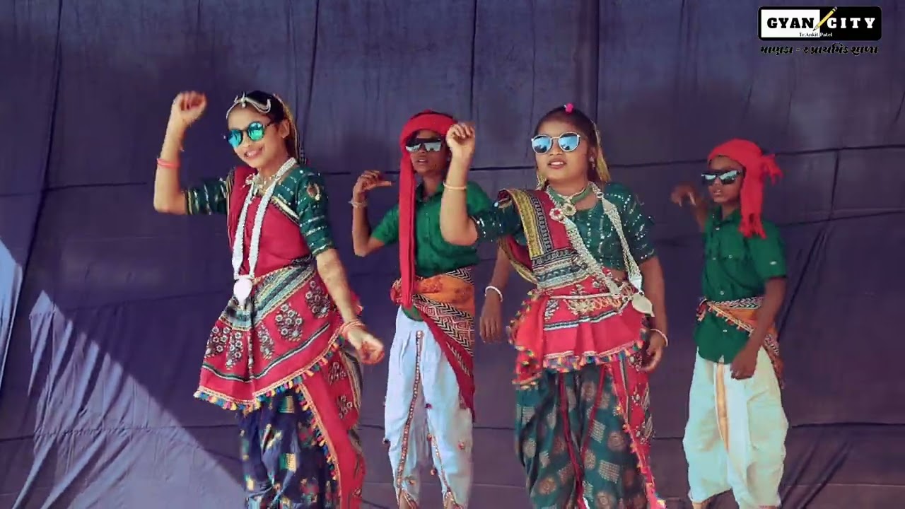 આદિવાસી છું | આદિવાસી ગીત | માણકા ૨ પ્રાથમિક શાળા | gyan city