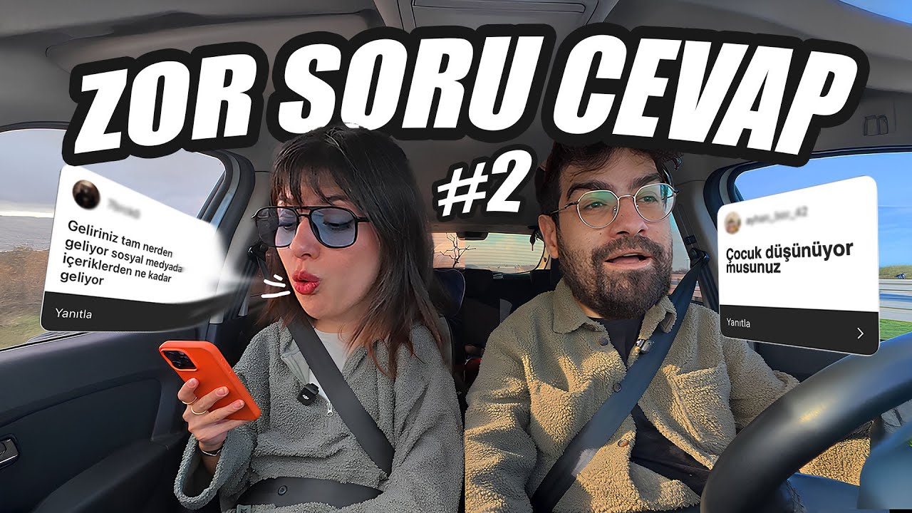 Zor Soru Cevap #2 -&Ccedil;ocuk d&uuml;ş&uuml;n&uuml;yor musunuz? Ka&ccedil; para kazanıyorsunuz? Utan&ccedil; verici bir anınız var mı?