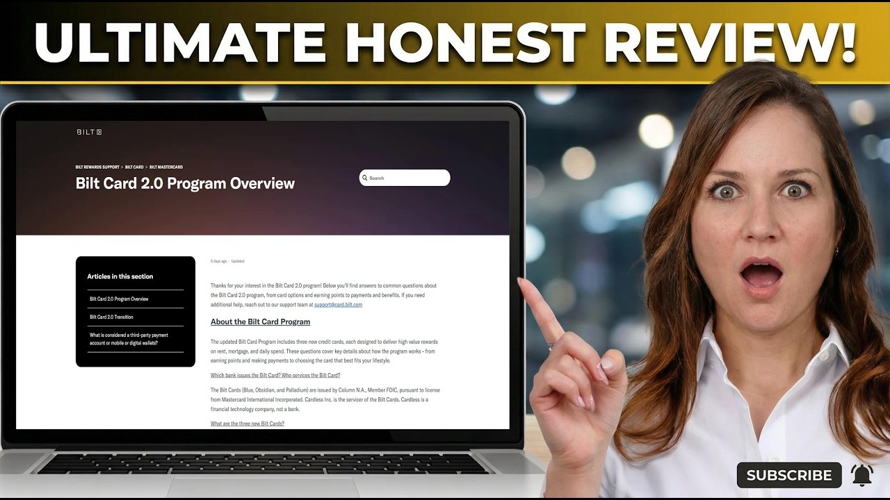 Bilt Card 2.0 Review 2026: Benefits, Fees & Points