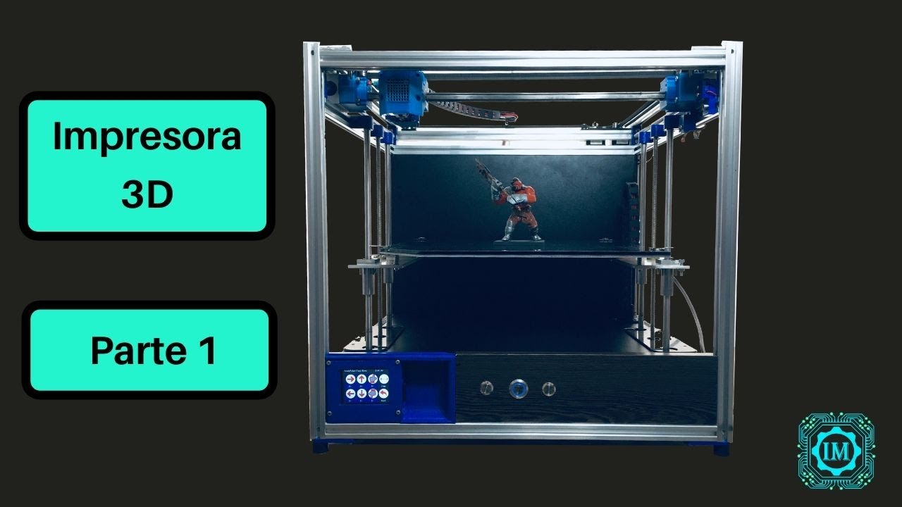 Como hacer una Impresora 3D hecha en casa - parte 1 | 3D printer