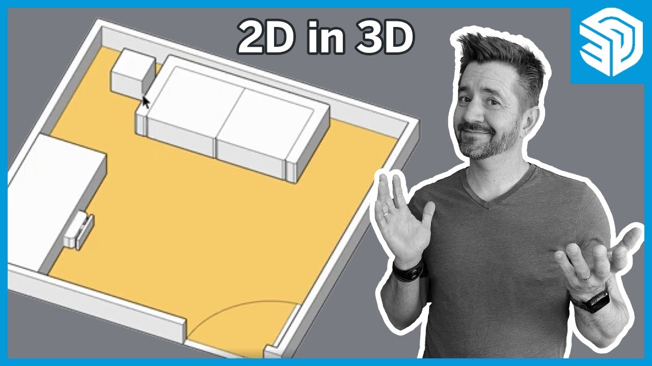 5 советов по созданию 2D-макетов в SketchUp