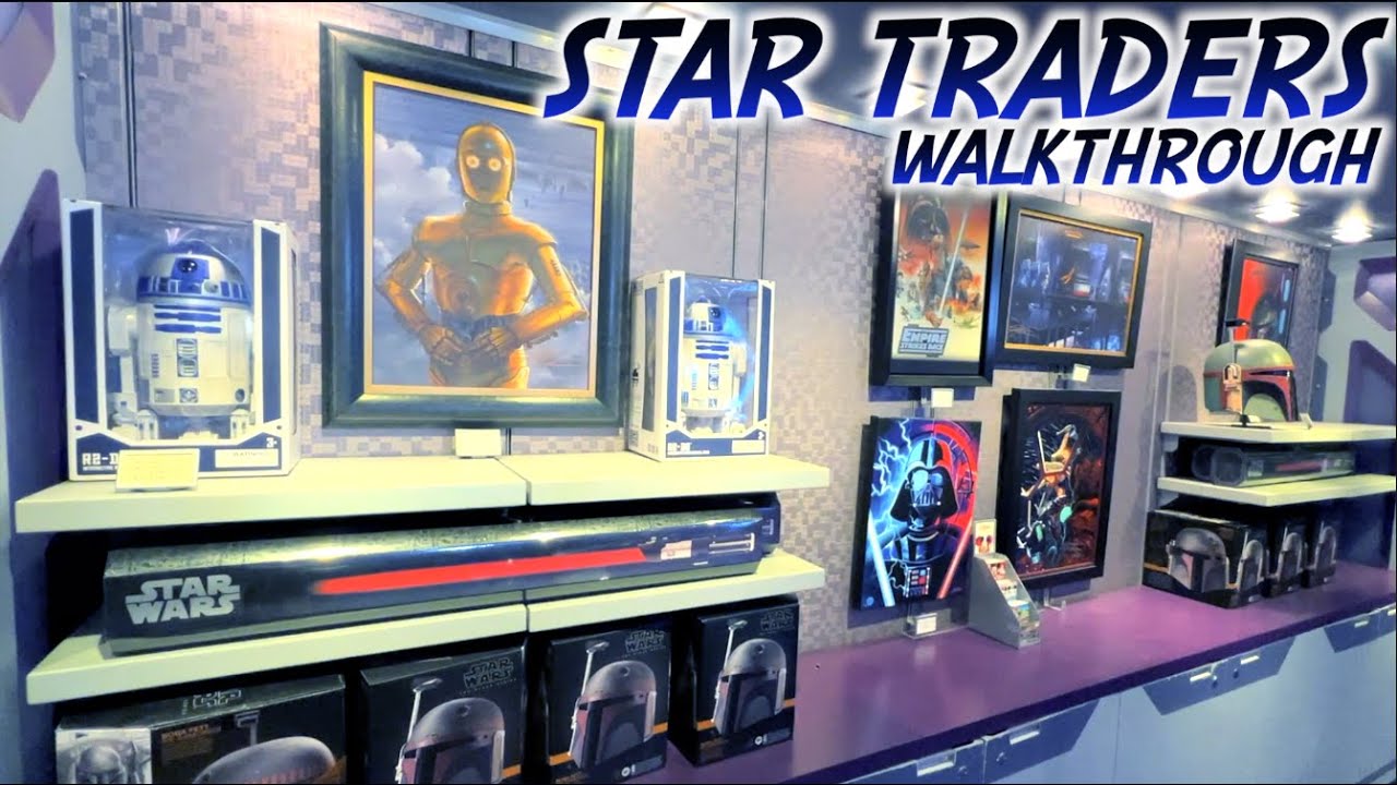 Star Wars Merchandise! Star Traders in Disneyland - 2022