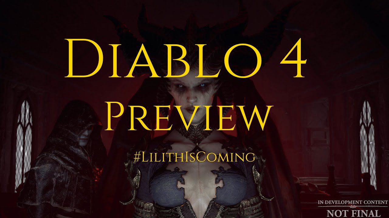 I was invited to preview Diablo 4!  These are my takeaways