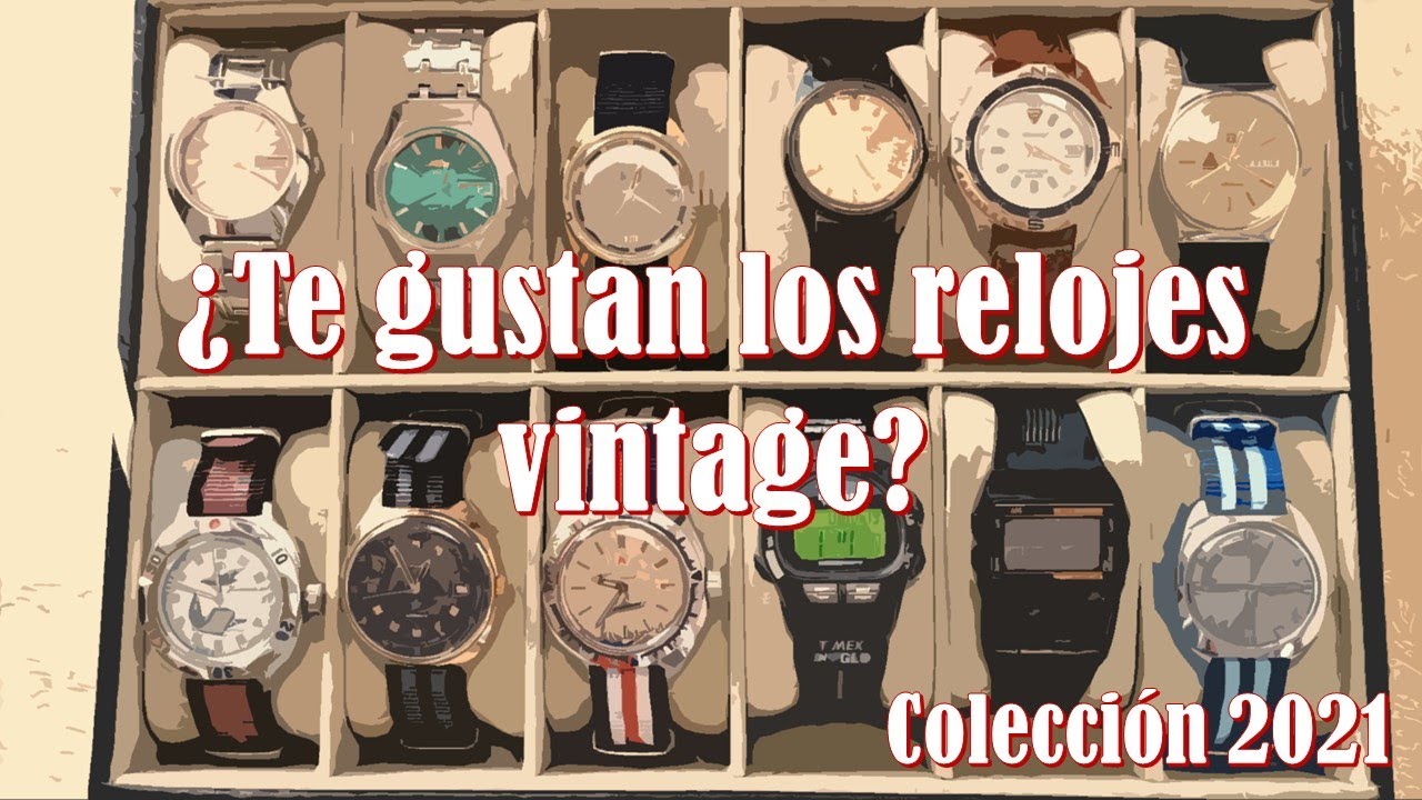 ¿SI TE GUSTAN LOS RELOJES VINTAGE? ¡Debes ver este video!