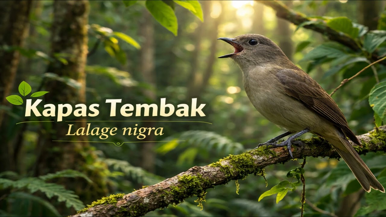 Common Iora Singing Beautifully – Kapas Tembak Bird Song | Clear Natural Sound HD