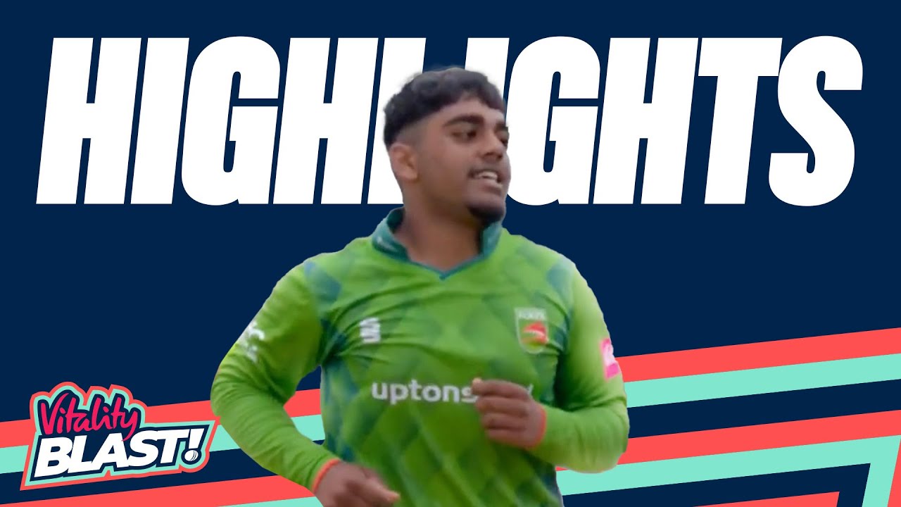 Rehan Ahmed Shines in Foxes' Victory! | Durham v Leicestershire - Highlights | Vitality Blast 2022