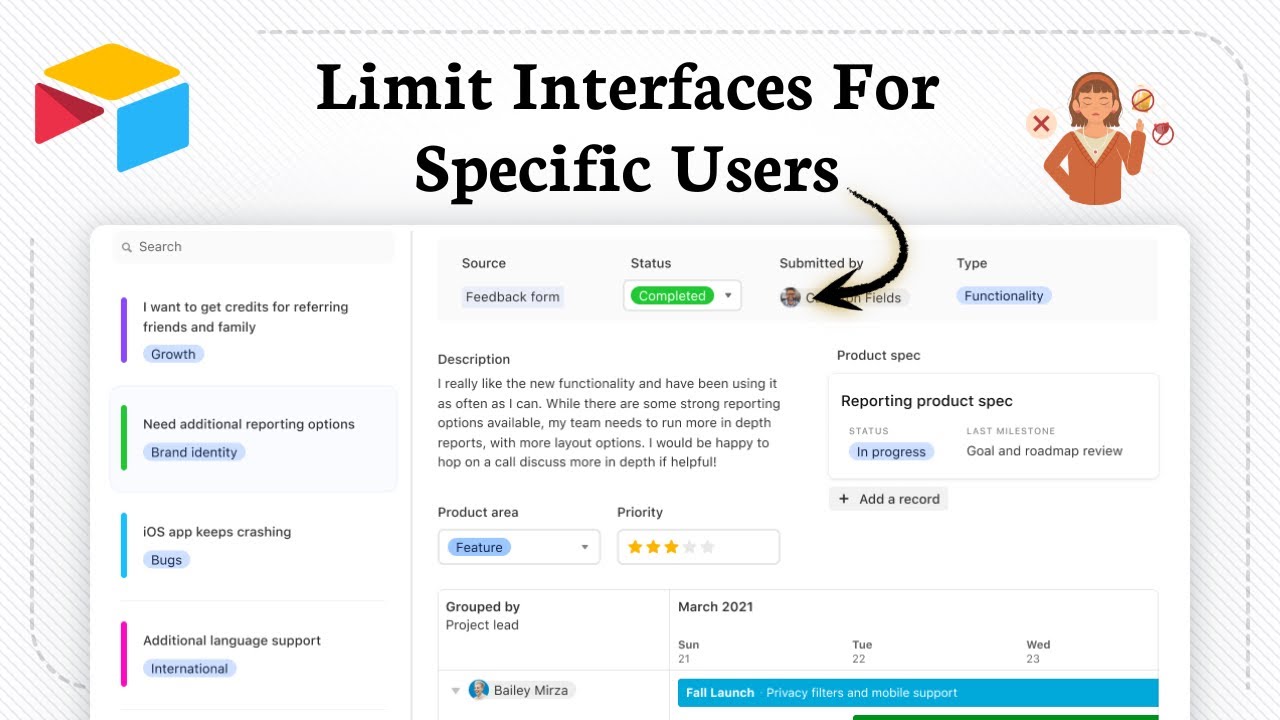 How to limit interfaces for specific users in Airtable